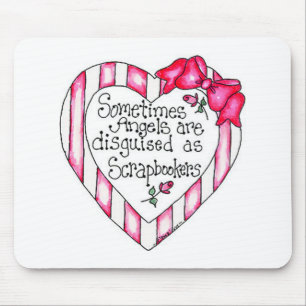Engels-Herz Scrapbooker Mousepad