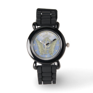 Engels-Monogramm des Buchstabe-P Armbanduhr