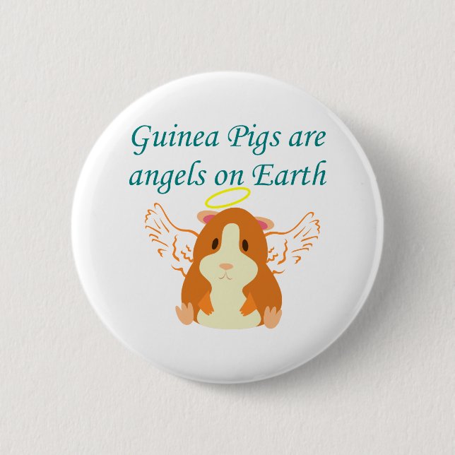 Engels-Muffin-Knopf Button (Vorderseite)