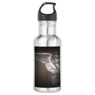 Engels-Wasser-Flasche (18 Unze), Edelstahl Edelstahlflasche