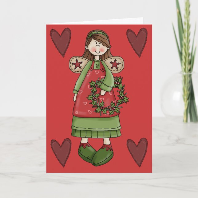 Engels-Weihnachtskarte durch SRF Feiertagskarte (Vorderseite)