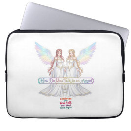 Engelsammlung Laptopschutzhülle