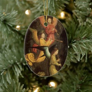 Engelschor von Simon Marmion, Renaissance-Kunst Keramik Ornament