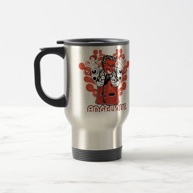 Engelschwarz Reisebecher (Links)