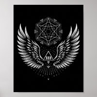 Engelsflügel 333 Heilige Geometrie Heilung Esoteri