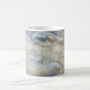 Engelsflügel schlafen in Gottes Hand Kaffeetasse