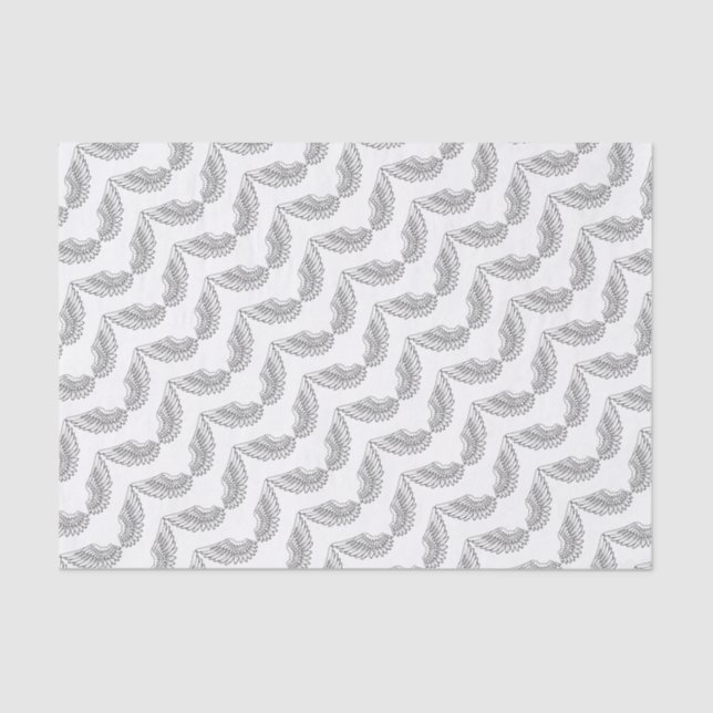 Engelsflügel Seidenpapier (Vorderseite)