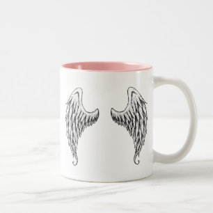 Engelsflügel Zweifarbige Tasse