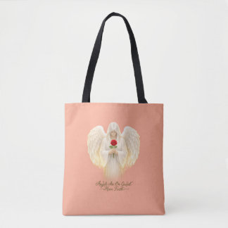 Engelsglaube Goldenes Herz Tasche