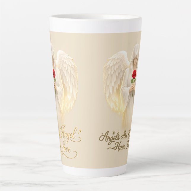Engelsglaube GoldenHeart Milchtasse (Vorderseite)