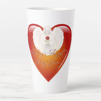 Engelsglaube SilverHeart Latte Tasse