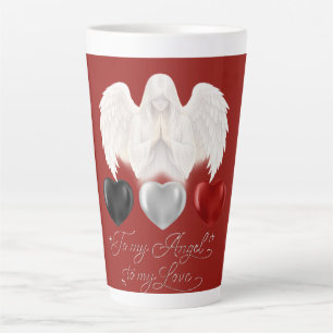 Engelsglaube SilverHeart Latte Tasse