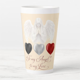 Engelsglaube SilverHeart Latte Tasse