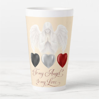 Engelsglaube SilverHeart Latte Tasse