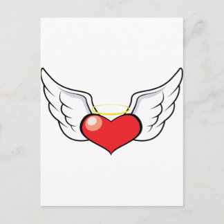 Engelsherz Postkarte