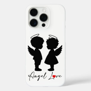 Engelsliebe – Süßes Engel-Paar-Design iPhone 16 Pro Hülle