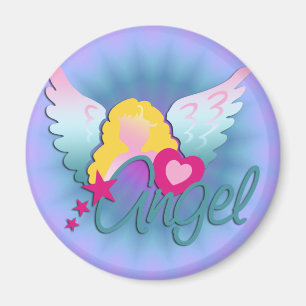 Engelsliebe violetter Glanz Magnet