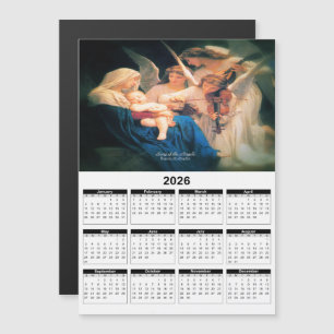 Engelslied 1881 2026 Kalender Magnetkarte