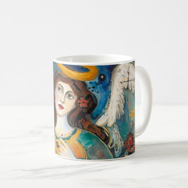 Engelslinie Kaffeetasse (VorderseiteRechts)