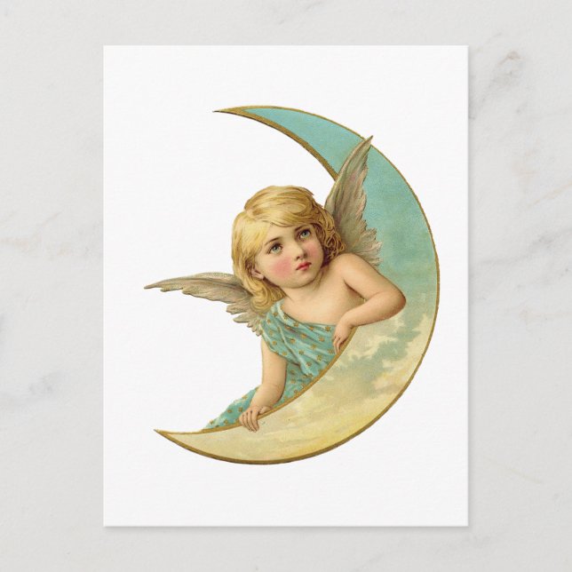 Engelsmond Postkarte (Vorderseite)