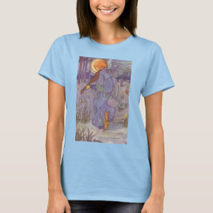 Engelsmusiker spielt eine Violine, Vintage-Musik T-Shirt