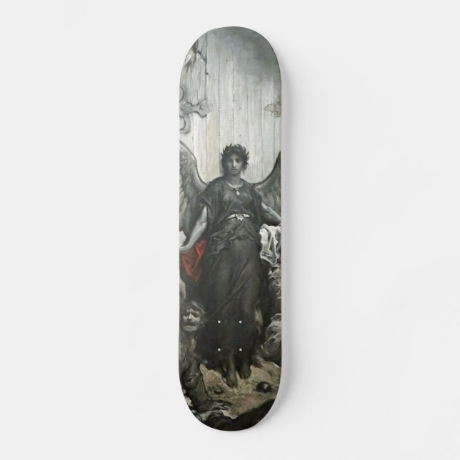 Engelsretter fing an skateboard (Vorderseite)