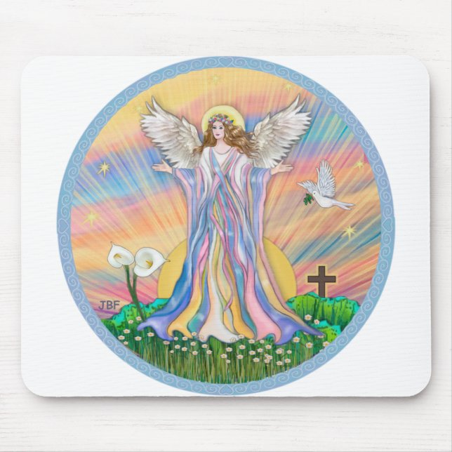 Engelssegen Mousepad (Vorne)