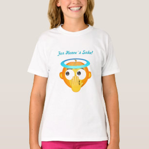 Engelsüberraschungs-Emoji T-Shirt