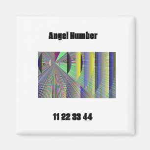 Engelszahl 11 22 33 44 Magnet