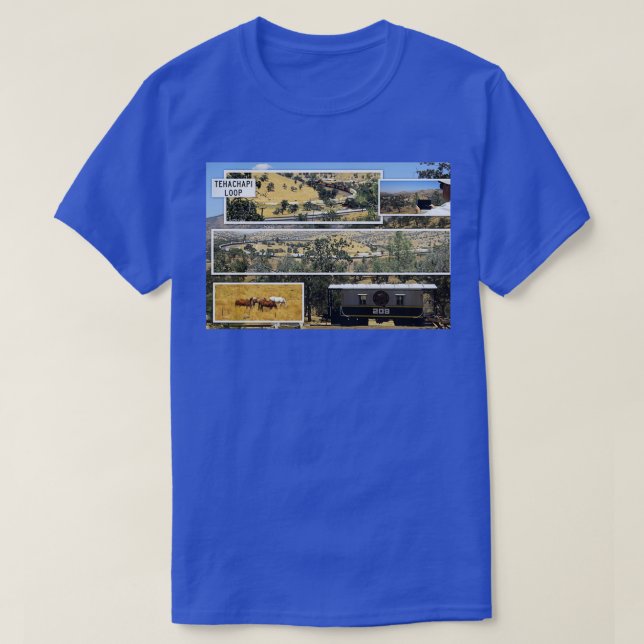 Engeneering MarvelThe Tehachapi Loop 1 T-Shirt (Design vorne)