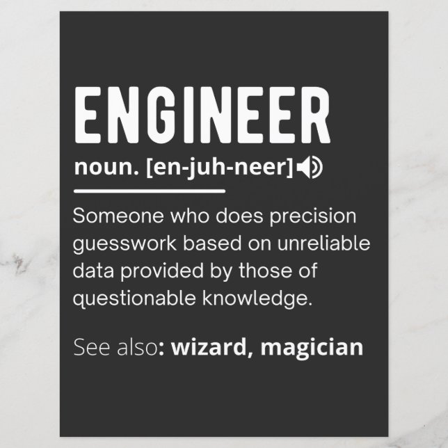 ENGINEER-DEFINITION (Vorderseite)