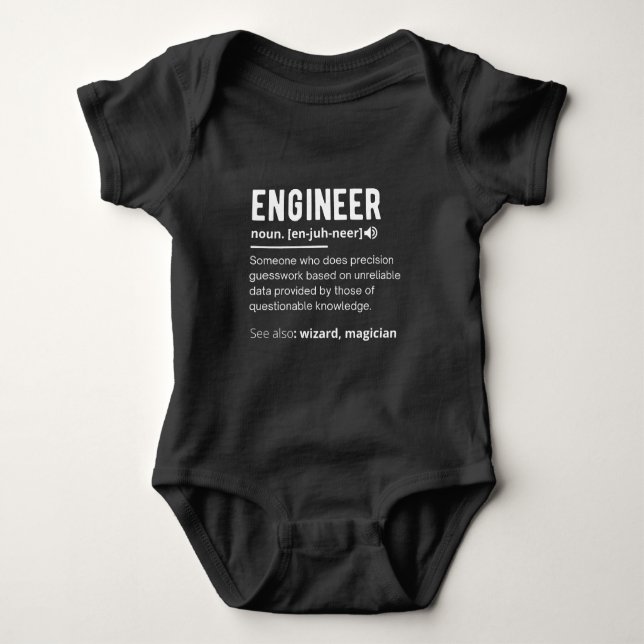 ENGINEER DEFINITION BABY STRAMPLER (Vorderseite)