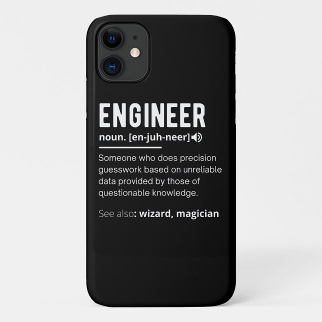 ENGINEER DEFINITION Case-Mate iPhone HÜLLE (Rückseite)