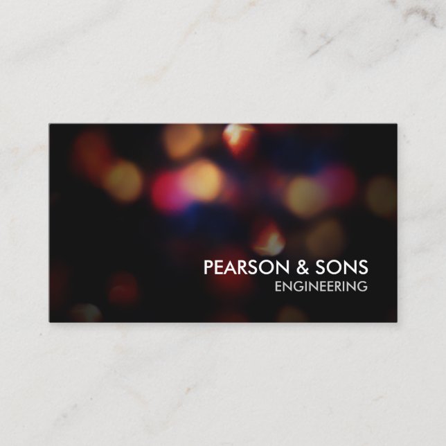 Engineer Engineering Technical Visitenkarte (Vorderseite)