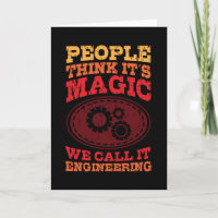 Engineer Magic Engineering Sprichwort Abschluss