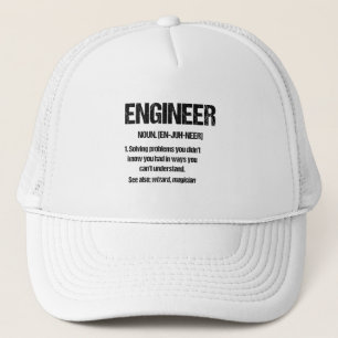 ENGINEER NOUN Funny Engineering Quotes Abschluss Truckerkappe