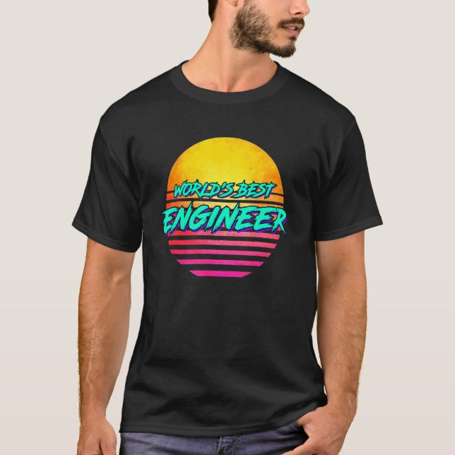 Engineer Profession Humor Quote T-Shirt (Vorderseite)