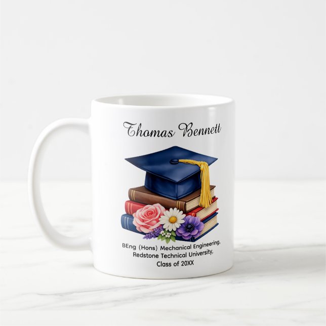 🎓Engineer’s Honor Graduation Mug Kaffeetasse (Links)