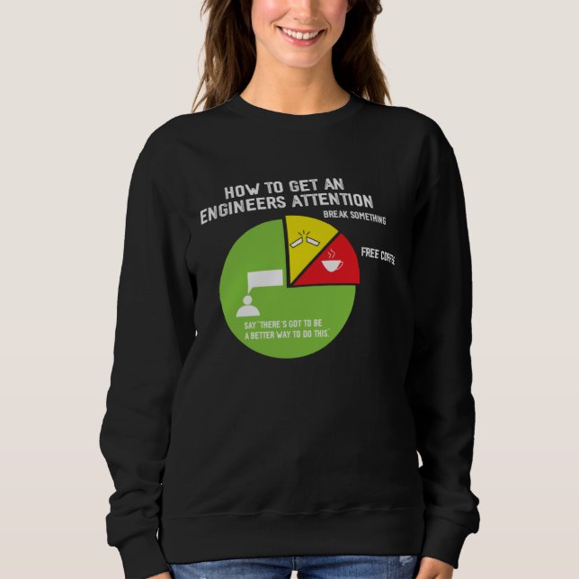 Engineer Saying Future Engineer  Engineering Memes Sweatshirt (Vorderseite)