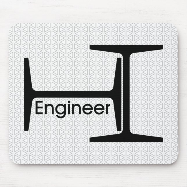 Engineer Steel Beams Mousepad (Vorne)