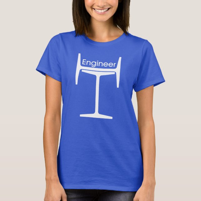 Engineer Steel Beams T-Shirt (Vorderseite)