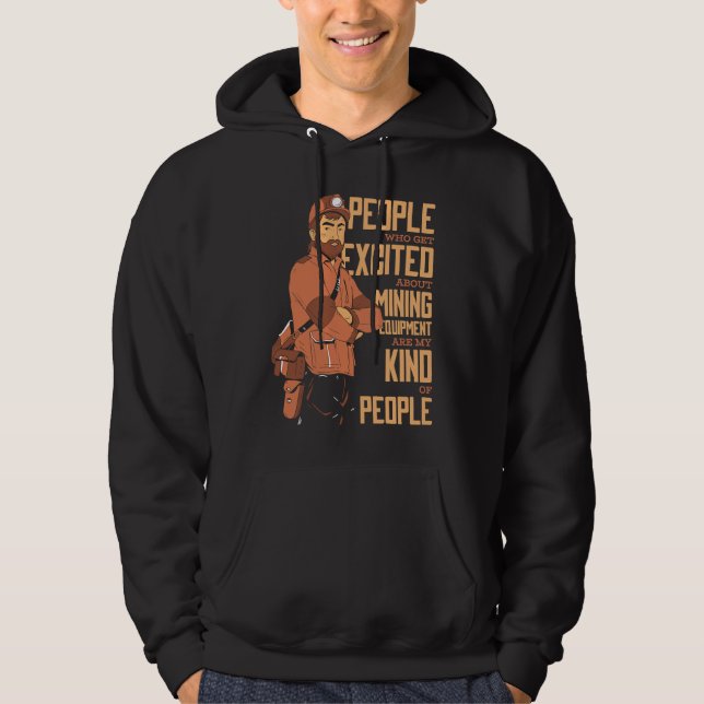 Engineering  Aerospace Mechanical Mining Engineer Hoodie (Vorderseite)
