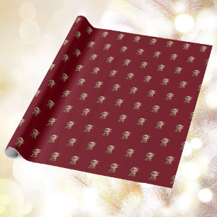 Engineering Baby Christmas Elf Wrapping Paper Geschenkpapier
