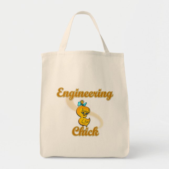 Engineering Chick Tragetasche (Vorne)