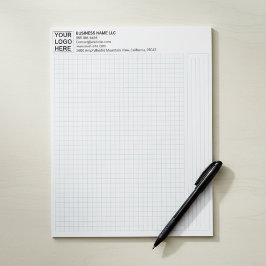 Engineering Graph Pad Paper with Corporate Logo Notizblock