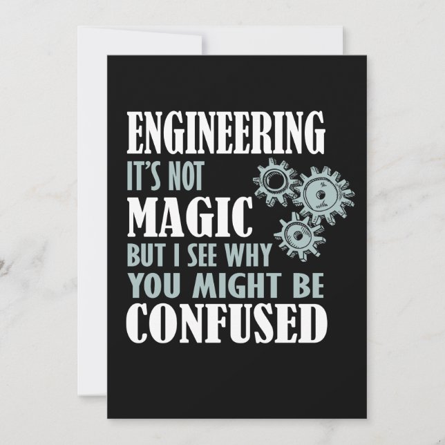 Engineering Magie sehe ich, warum Sie verwirrt sei (Vorderseite)