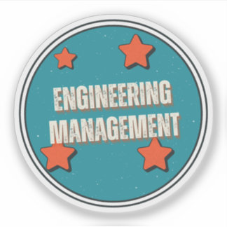 Engineering Management Aufkleber