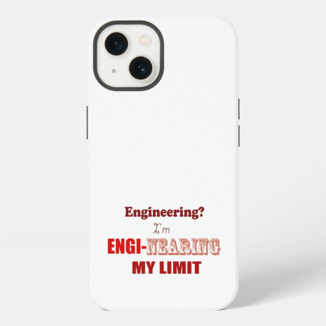 Engineering my limit iPhone hülle (Rückseite)
