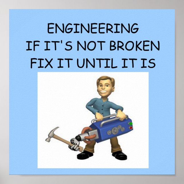 ENGINEERING POSTER (Vorne)