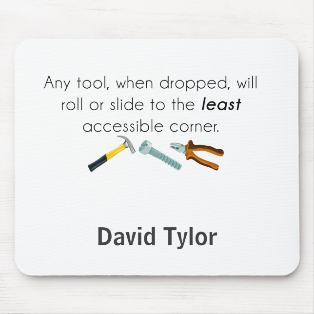 Engineering-Spaß Mousepad (Vorne)